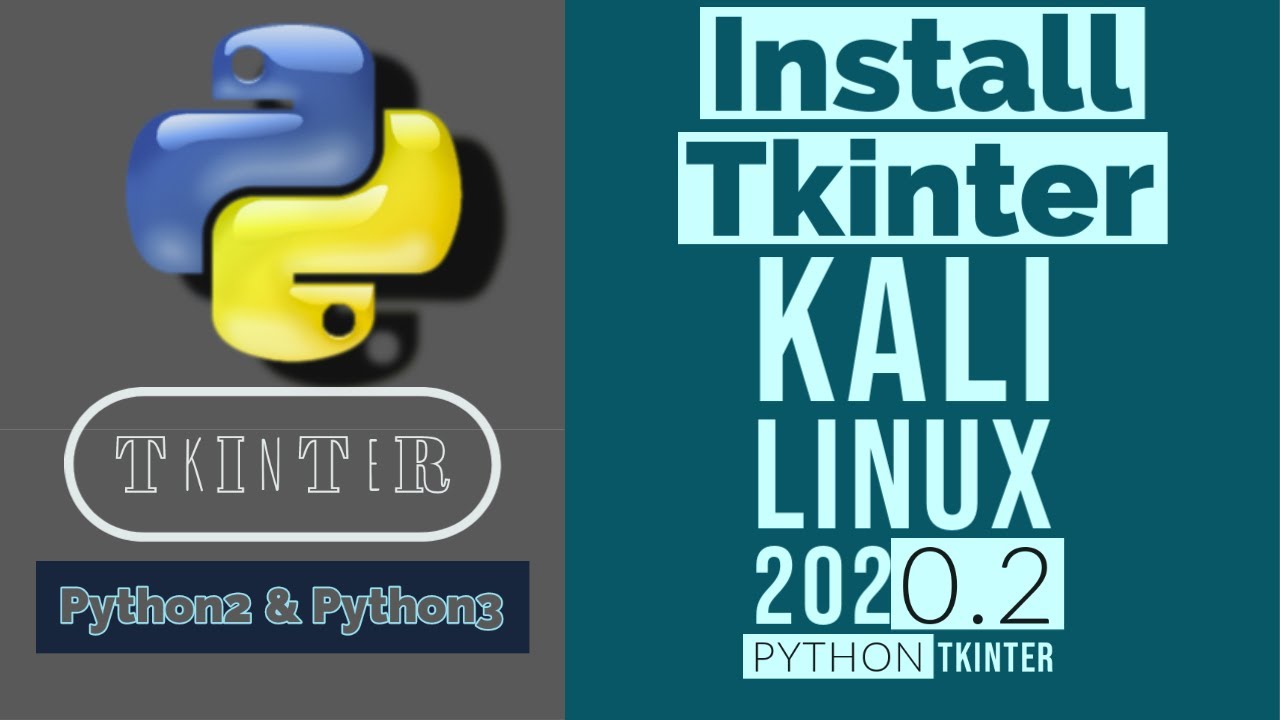 install tkinter for python 3